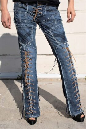 DSC04459.jpg #ollywood Leggings - Custom Pants - Stage Clothes  BLUE SKY