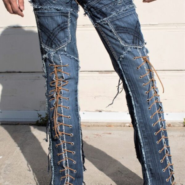 DSC04459.jpg #ollywood Leggings - Custom Pants - Stage Clothes  BLUE SKY