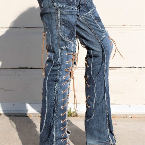 DSC04468.jpg #2ollywood Leggings - Custom Pants - Stage Clothes  BLUE SKY