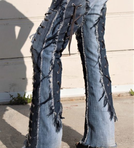 DSC04487.jpg #2 Hollywood Leggings Custom Pants-Clothes Bondage Blue
