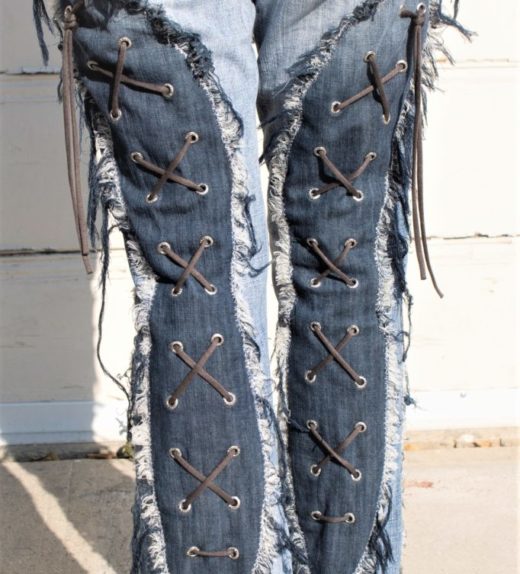 DSC04489.jpg #2 Hollywood Leggings Custom Pants-Clothes Bondage Blue